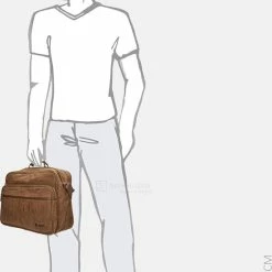 Uitgang 😀 Enrico Benetti Rotterdam 66621 Laptoptas Met 15" Laptopvak / Reportertas - Camel 😉 -Tassen-Dames Winkel 550x796 1