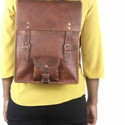 Top 10 🔥 Oncedoce Rugtas 15,4 Inch “Tenerife” – Rugzak - Bruin Echt Leer Laptoptas - Unisex Vintage Design ⭐ 19 Top 10 🔥 Oncedoce Rugtas 15,4 Inch “Tenerife” – Rugzak - Bruin Echt Leer Laptoptas - Unisex Vintage Design ⭐ -Tassen-Dames Winkel 550x797 3
