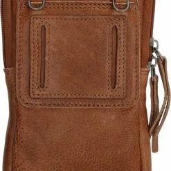 Goedkoop ⭐ Lundholm Telefoontasje Dames Leer Bruin Cognac - Schoudertasje Dames Crossbody - Tas Dames Schoudertas Leer | Scandinavisch Design - Lillehammer Serie 🛒 -Tassen-Dames Winkel 550x797 9