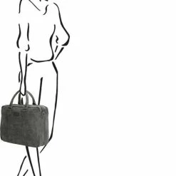 Beste deal 😀 Enrico Benetti Madrid 54539 Business Schoudertas Met 15" Laptop Vak - Zwart 👍 -Tassen-Dames Winkel 550x798 1