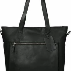 Korting 🌟 Burkely Vintage Jade Laptopshopper - Schoudertas - Zwart 😍 -Tassen-Dames Winkel 550x800 5