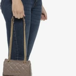 Korting 🌟 Valentino Bags Schoudertas Ocarina - Taupe ✔️ -Tassen-Dames Winkel 550x805 4