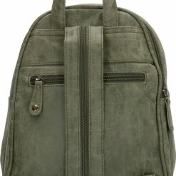 Begroting 👍 Enrico Benetti Toulouse 66169 Dames Rugzak - Olijfgroen 🤩 -Tassen-Dames Winkel 550x807 3