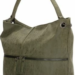 Kopen ✔️ Enrico Benetti Julia 66535 Handtas Shopper - Olijf Groen ✨ -Tassen-Dames Winkel 550x808 4