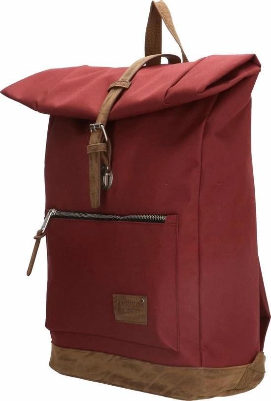 Beste deal π₯° Enrico Benetti Santiago 46159 Rolltop Laptoprugzak Met 15" Laptopvak - Bordeaux Rood π 4 Beste deal π₯° Enrico Benetti Santiago 46159 Rolltop Laptoprugzak Met 15" Laptopvak - Bordeaux Rood π - Afbeelding 2