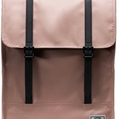 Tassen-Dames Winkel 8 Beste deal 🎉 Herschel Weather Resistant | Survey II - Ash Rose / Weerbestendige Rugzak Met Magnetische Sluiting / Gerecycleerde Materialen / Matte 🧥 Coating / Laptophoes En Een Waterflesvak Voor Reizen Door De Stad / Levenslange Garantie (limited) / Roze 🤩