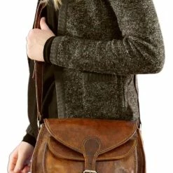 Goedkoop 🎁 GUSTI 'Evelyn' Handtas | 100% Geitenleer | Bruin | Dames | De Tas Voor Het Dagelijks Leven En Uw Feestleven 😉 -Tassen-Dames Winkel 550x816 2