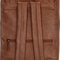 Uitgang 👍 Enrico Benetti Caen 66593 Rugzak Met 14" Laptopvak - Cognac 🛒 -Tassen-Dames Winkel 550x819 7
