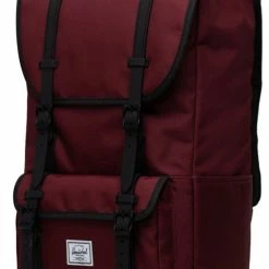 Gloednieuw 👍 Herschel Little America Pro - Port/Black / Ruime Weerbestendige Tote Met 35L Opbergvolume, Gemaakt Van Gerecycleerde Materialen, Met Matte 🧥 Coating, Interne Mesh Organiser / Met Levenslange Fabrieksgarantie / Limited Lifetime Warranty / Bordeaux ✔️ -Tassen-Dames Winkel 550x823 11