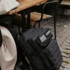 Begroting 🔔 Layton LAYSTON. - Tactische Rugzak 45 Liter - Rugtas - Tactical 🎒 Backpack - Sport School Werk - Zwart ⌛ -Tassen-Dames Winkel 550x825 33