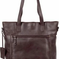Beste recensies van 🧨 Burkely Vintage Jade Laptopshopper - Schoudertas - Bruin 💯 -Tassen-Dames Winkel 550x827 8