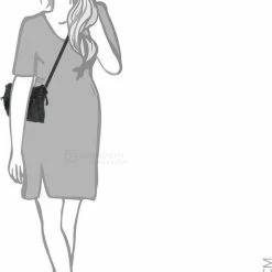 Beste Verkoop ⌛ Old West Paint Rock Kleine Leren Schoudertas - Zwart 🛒 -Tassen-Dames Winkel 550x829