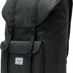 Goedkoopste 🎉 Herschel Little America - Black Crosshatch/Black / Ruime Rugzak Met 25L Opbergvolume - 15" Fleece-gevoerd Laptopvak - Magnetische Sluiting / Met Levenslange Fabrieksgarantie / Limited Lifetime Warranty / Zwart 🛒 -Tassen-Dames Winkel 550x829 5