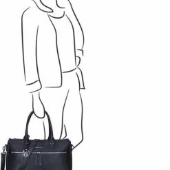 Goedkoop 🔥 Wimona Fabiana Two 2022 Schoudertas / Laptoptas - 15,6 Inch - Grijs ❤️ -Tassen-Dames Winkel 550x830 1