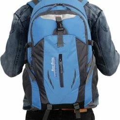 Coupon 🔥 Faseras Outdoor Camping Rugzak - 17 Inch Laptopvak - Waterafstotend - Wandel Rugzak - Blauw - 40L 👍 -Tassen-Dames Winkel 550x830 2