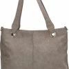 Gloednieuw 🔥 Enrico Benetti June 66527 Shopper Met Tabletvak- Midden Grijs 🎁 -Tassen-Dames Winkel 550x830 8