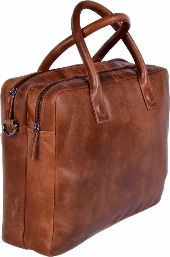 Beste Pirce ✨ DSTRCT Fletcher Leren Business Laptoptas - 15,6 Inch Laptopvak - Sleutelhanger - Cognac ⌛ 9 Beste Pirce ✨ DSTRCT Fletcher Leren Business Laptoptas - 15,6 Inch Laptopvak - Sleutelhanger - Cognac ⌛ - Afbeelding 7