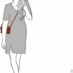 Promo 👍 Micmacbags Wildlife Schoudertas - Bruin 😉 -Tassen-Dames Winkel 550x836 3