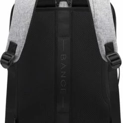 Hete verkoop ⌛ Bange Rugtas - 15,6 Inch - Laptop Rugzak - USB-aansluiting - Waterafstotend - Zwart - Incl. Smart Thermosfles 👍 -Tassen-Dames Winkel 550x837 4