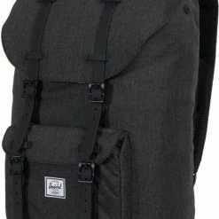 Goedkoopste 🎉 Herschel Little America - Black Crosshatch/Black / Ruime Rugzak Met 25L Opbergvolume - 15" Fleece-gevoerd Laptopvak - Magnetische Sluiting / Met Levenslange Fabrieksgarantie / Limited Lifetime Warranty / Zwart 🛒 -Tassen-Dames Winkel 550x838 1