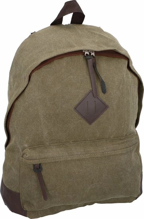 Nieuw 🤩 Active Sport Active Rugzak Canvas - Rugtas - Olijfgroen - 2 Vakken - 20 Liter ❤️ 3 Nieuw 🤩 Active Sport Active Rugzak Canvas - Rugtas - Olijfgroen - 2 Vakken - 20 Liter ❤️